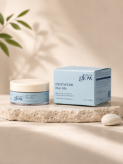 Bold & Glow Moroccan Blue Nila Powder | Authentic Moroccan Beauty Ritual
