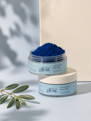 Bold & Glow Moroccan Blue Nila Powder | Authentic Moroccan Beauty Ritual